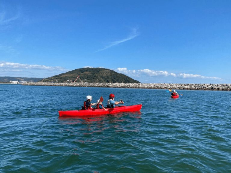 佐賀県ヨットハーバーでのカヤック体験